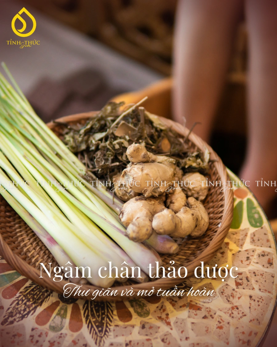 ngâm chân thảo dược