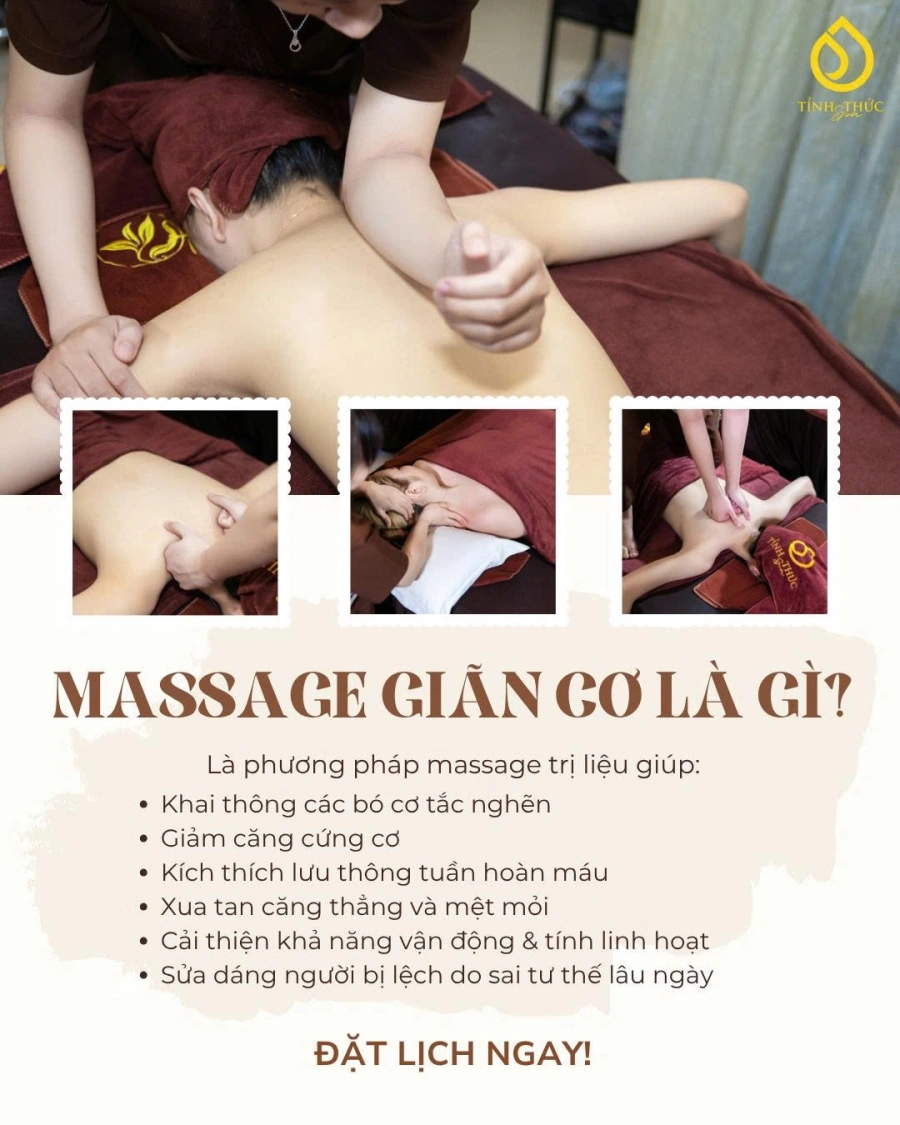 massage giãn cơ