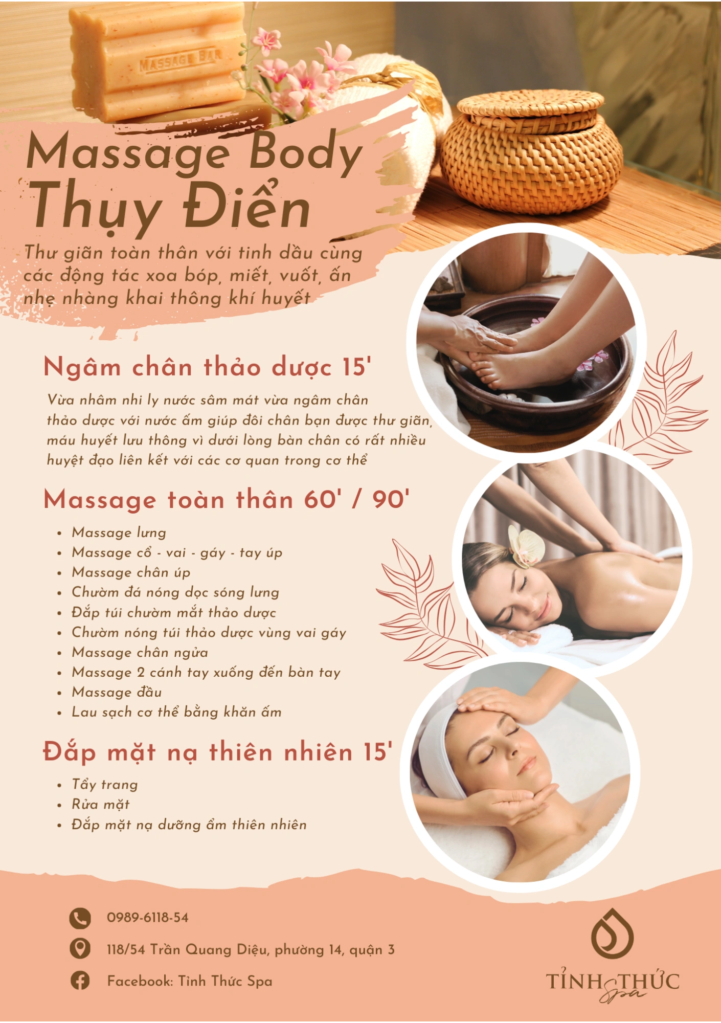 Massage toàn thân Thụy Điển