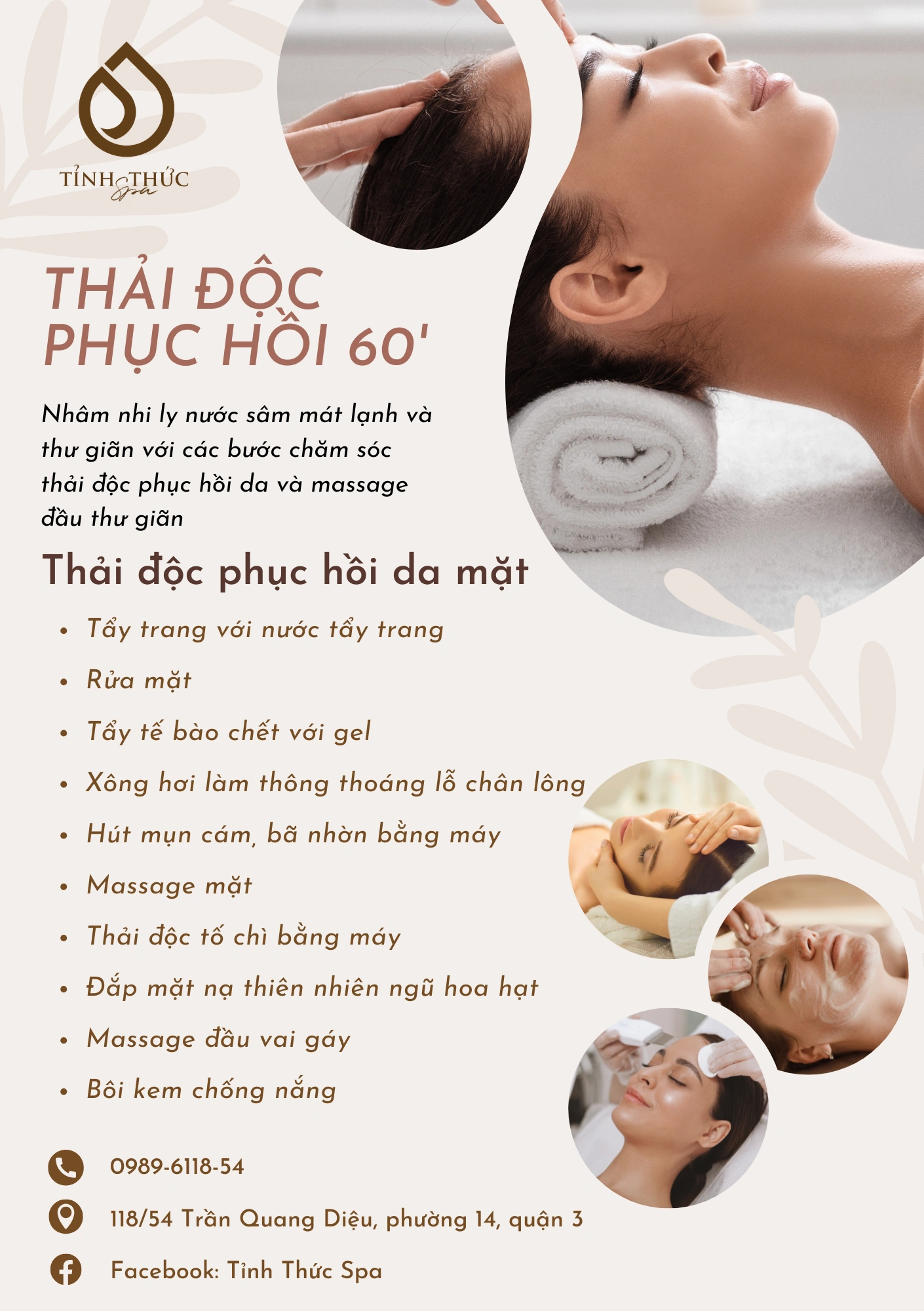 Thải độc phục hồi da