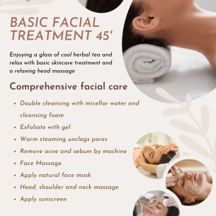 Basic facial treatment