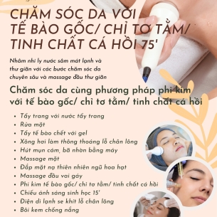 Chăm sóc da tế bào gốc